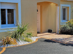 Agencement intérieur verrière, cloison, parquet et dressing