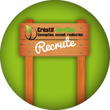 creatif jardins nous recrutons paysagiste